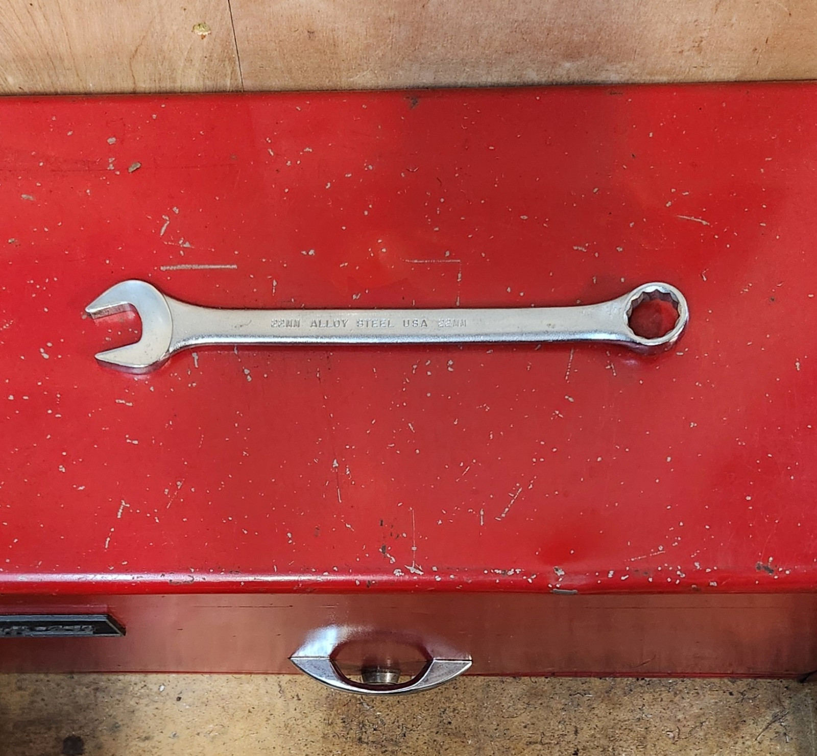 Blackhawk USA 22mm Combination Wrench 12 Point BW-1122M NOS Vintage Metric