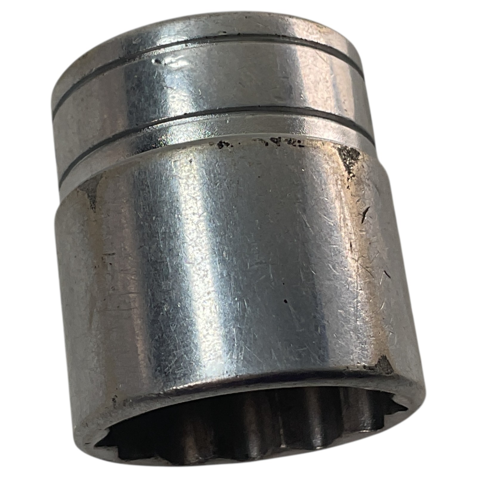 Snap-On Socket 7/8″ F281 3/8″ Drive 12 Pt Chrome As Pictured Mechanic Tool