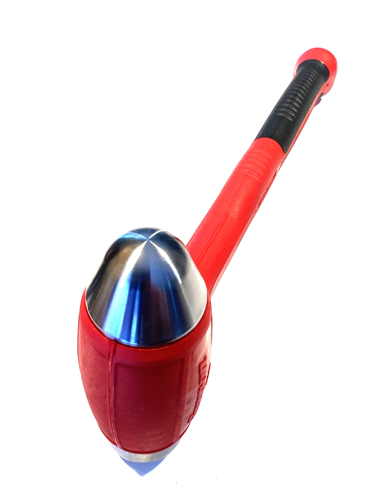Snap On Tools USA NEW 32 Ounce RED Soft Grip Dead Blow Ball Peen Hammer HBBD32
