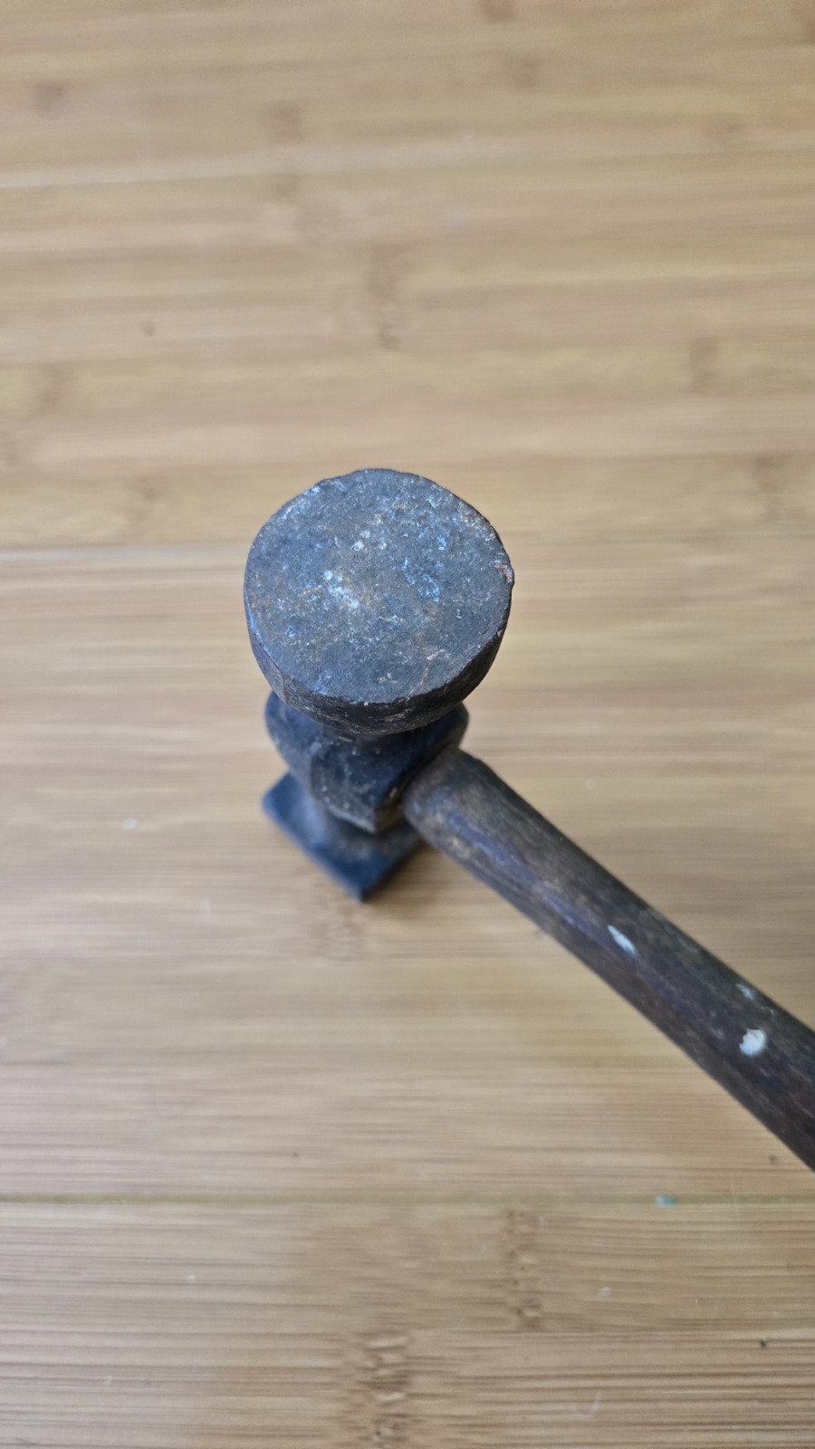 ​Vintage Auto Body Hammer Square and Round Face Panel Beater Sheet Metal Tool