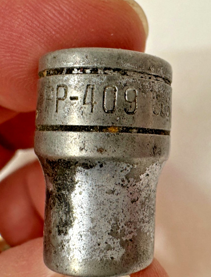 Snap-On 9/32 Internal Pipe Plug Socket PP 409 3/8” Drive