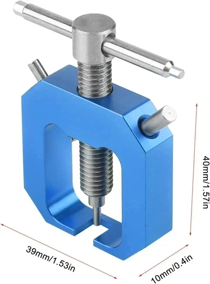 Mini Gear Pullers, RC Pinion Bearing Puller Stainless Steel Small Gear Blue