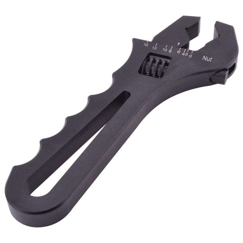 Aluminum Adjustable Wrench Spanner Hand Grip Tool for 3AN-16AN Hose End Fitting