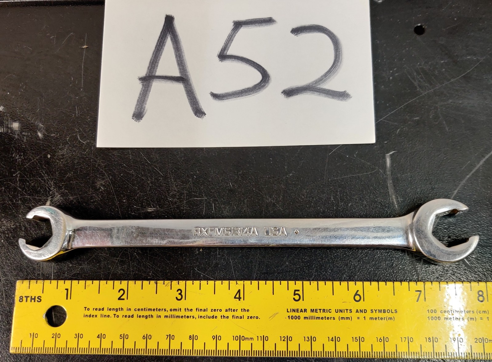 SNAP-ON TOOLS RXFMS1314A 13mm/14mm 6pt Flare Nut Line Wrench METRIC – FREE SHIP