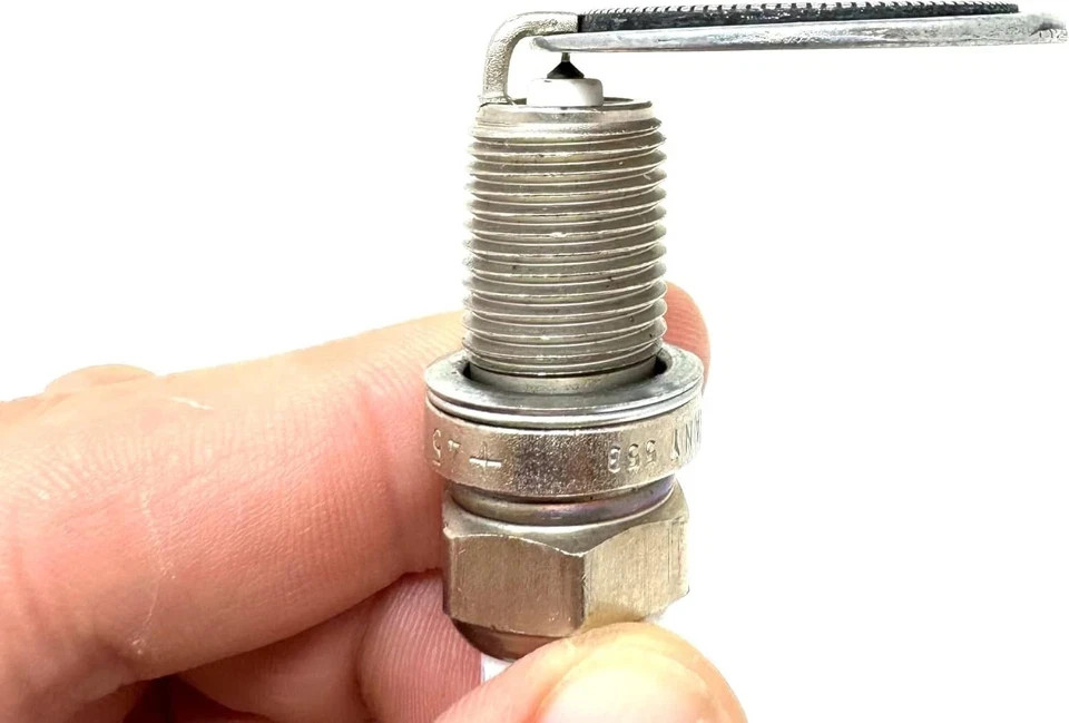 3235 Spark Plug Gapper: Coin-Style Spark Plug Gap Tool, 0.020″–0.100″ Measure…