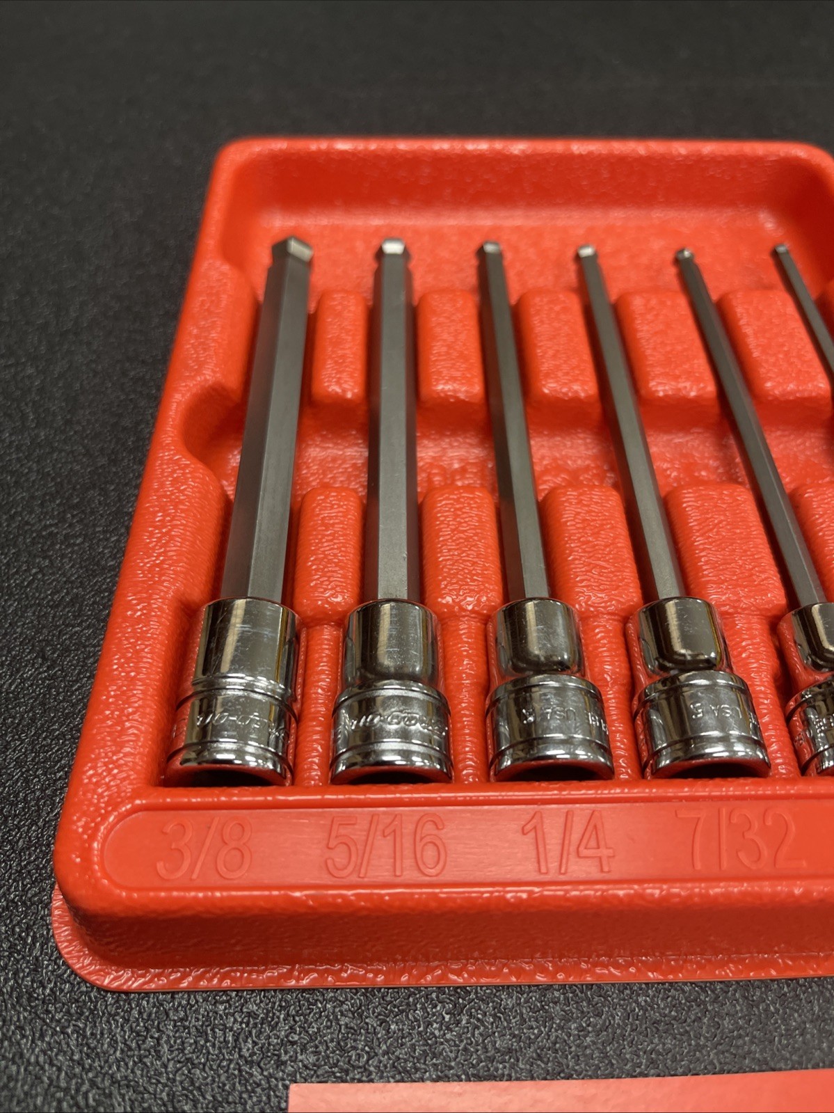 Snap-on™ 3/8″ drive SAE 206EFABL Ball End Hex Socket Driver LONG Shank