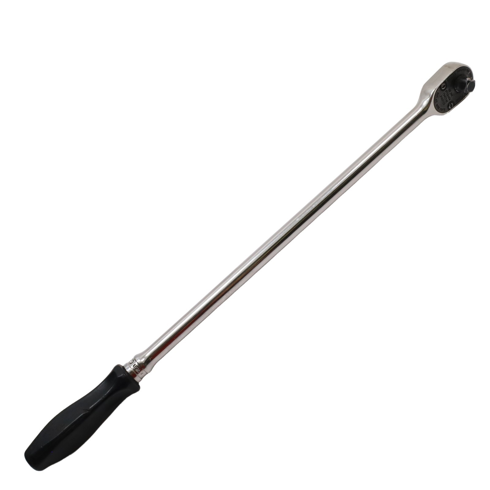 Snap-on Tools FHLLD80 3/8″ Drive Hard Grip Extra-Long Ratchet – Black