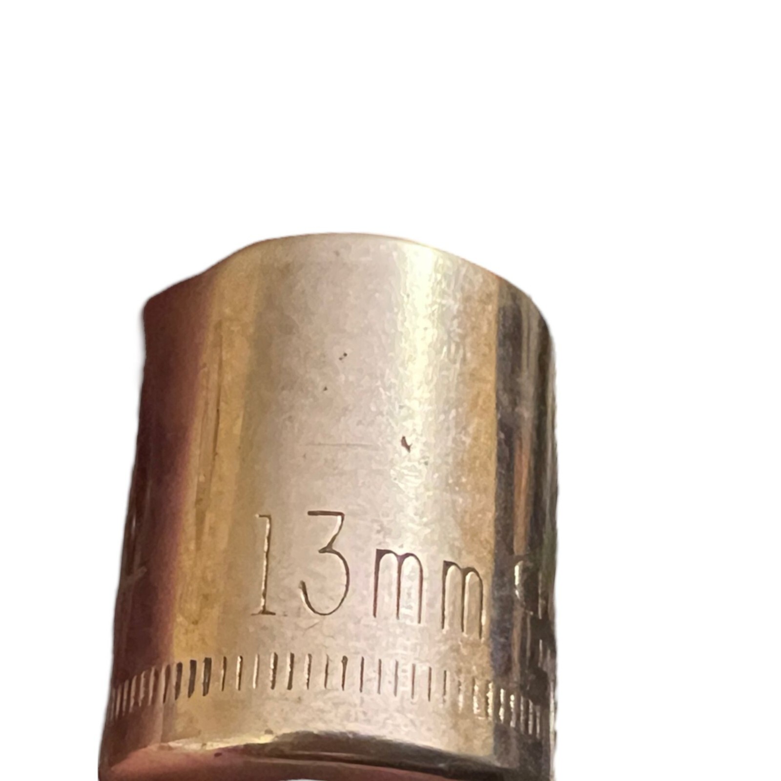 Vintage Craftsman 43514 Shallow Socket 6 pt 1/4 drive 13mm