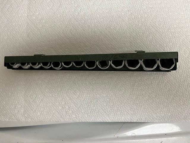 S-K 3/8” Drive METRIC Socket Set with METAL Tray