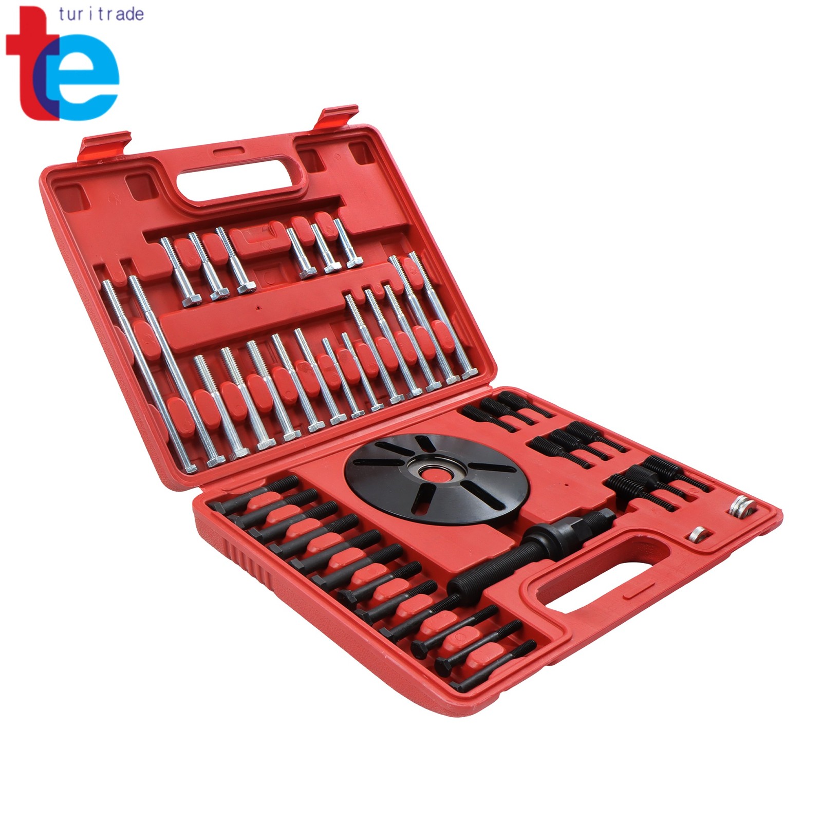Harmonic Balancer Puller Removal & Install Tool Set Flywheel Crankshaft Kit New