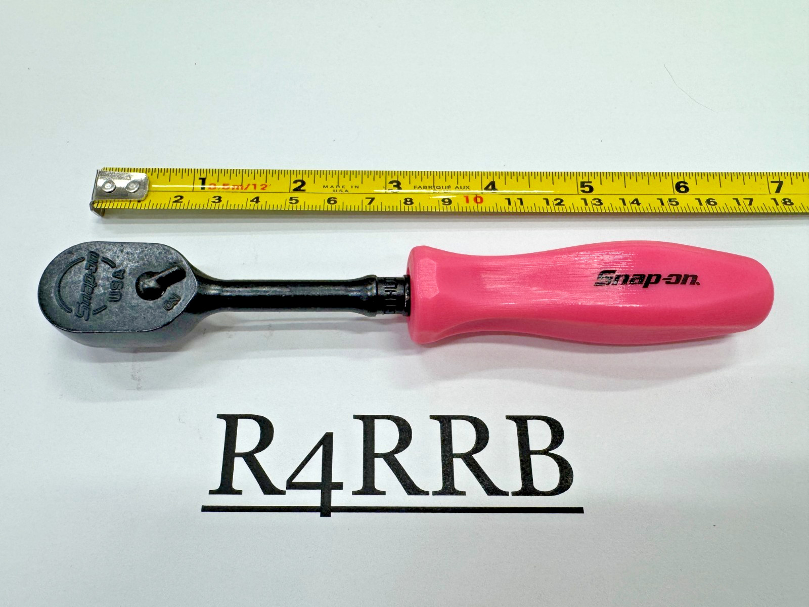 Snap-on Tools RARE GUY MARTIN PINK 1/4″ Drive Hard Grip Fixed Ratchet GTHLD72GUY