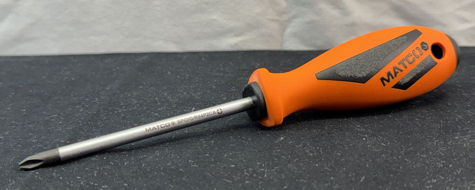 Matco 5 Pc Top Torque II Premium Orange Screwdriver Set Nice See pics!