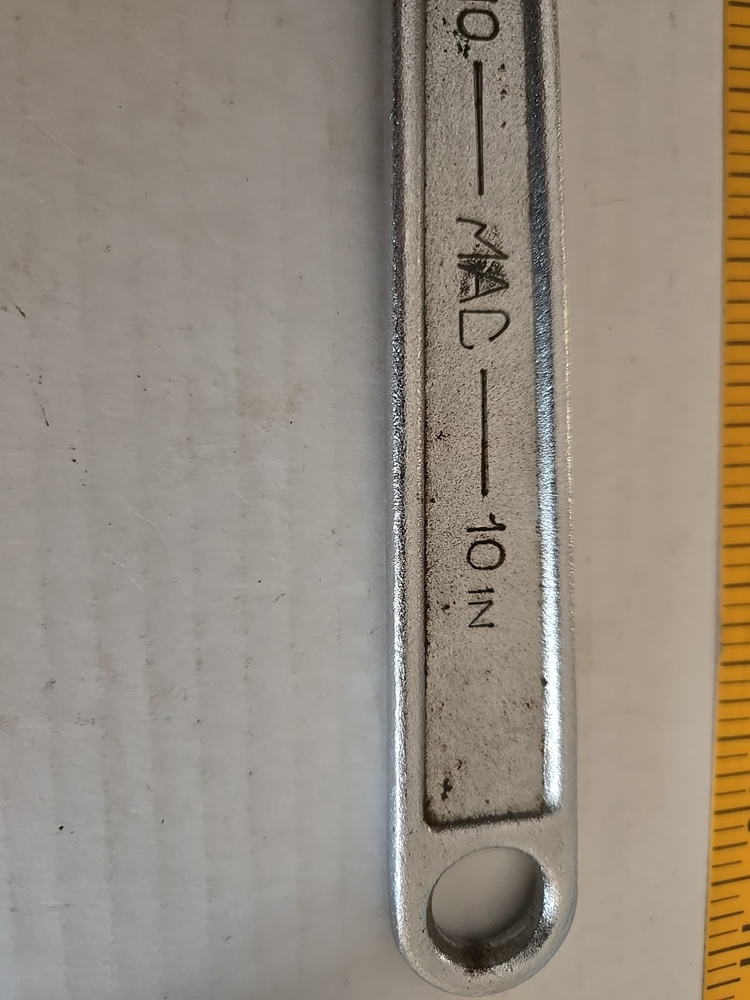 Mac Tools AJC10 Adjustable Wrench 10 Inches