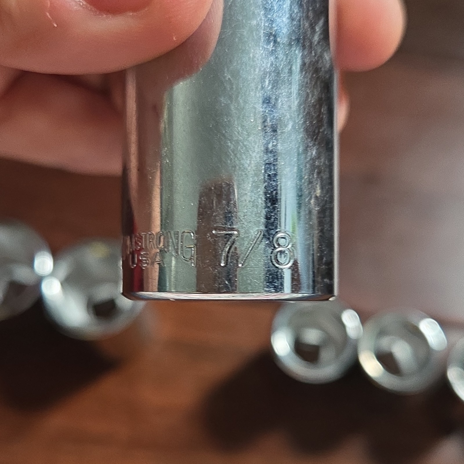 Armstrong Socket Set (11 Pieces) 1″ To 3/8″