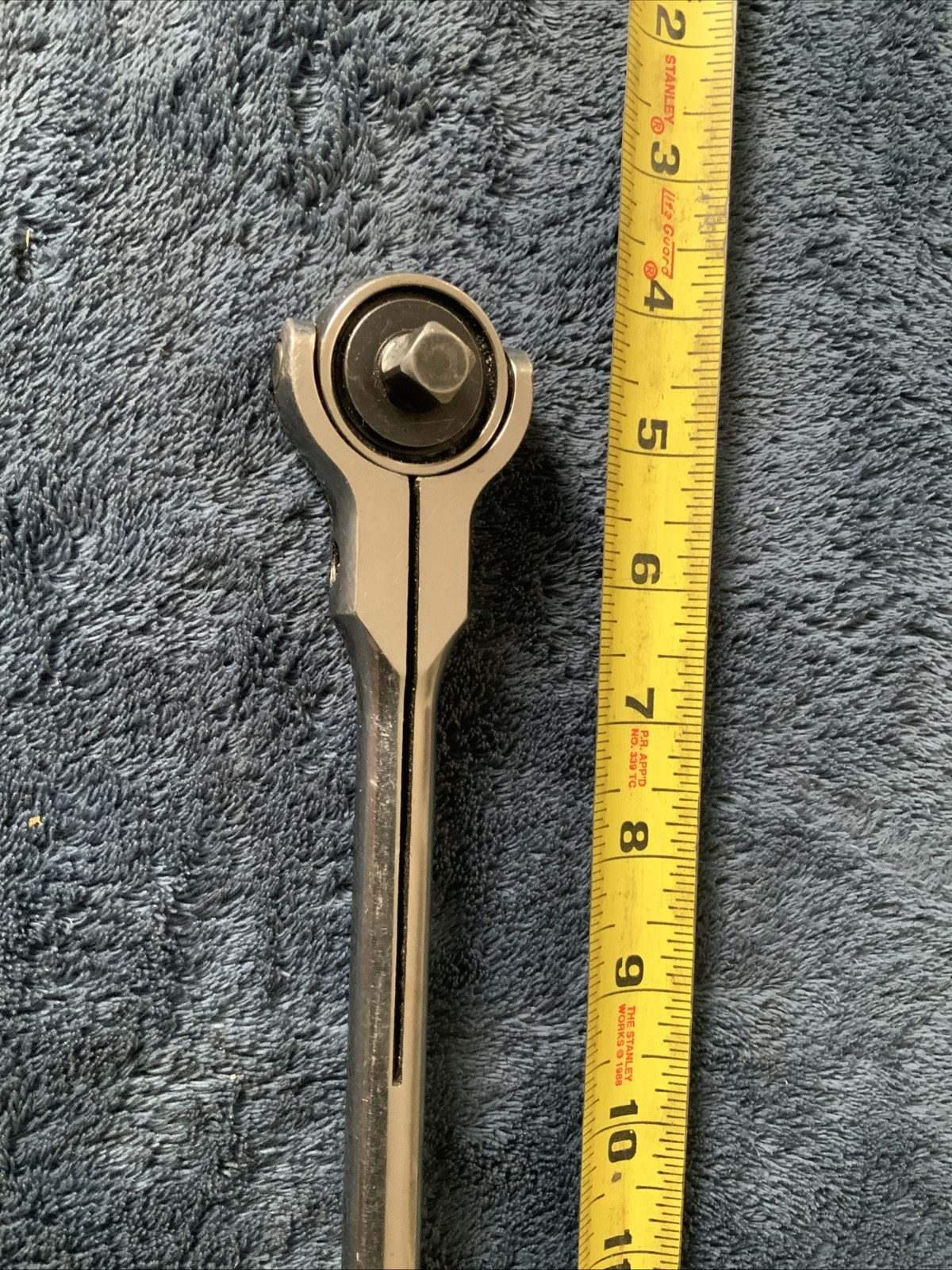 Snap On Fhnf100, 3/8” Drive Swivel Head Ratchet, Greasy Handle…..works Fine,,,