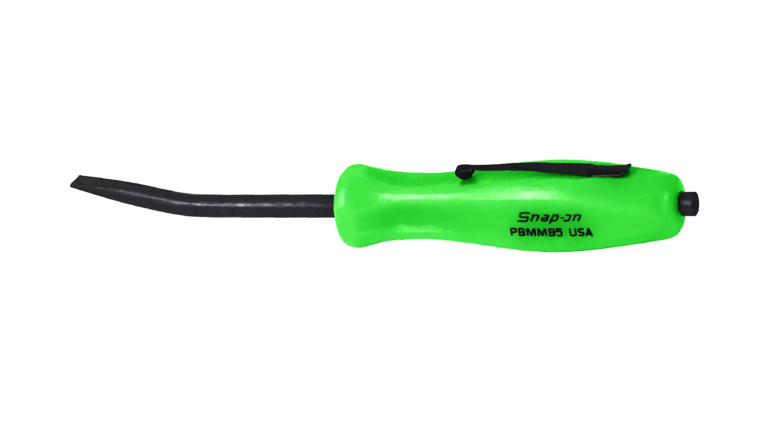 *NEW* Snap-On POCKET PRY BAR SET = 3 PCS *GREEN HANDLES* 5″ LONG ~ MAGNETIC ENDS