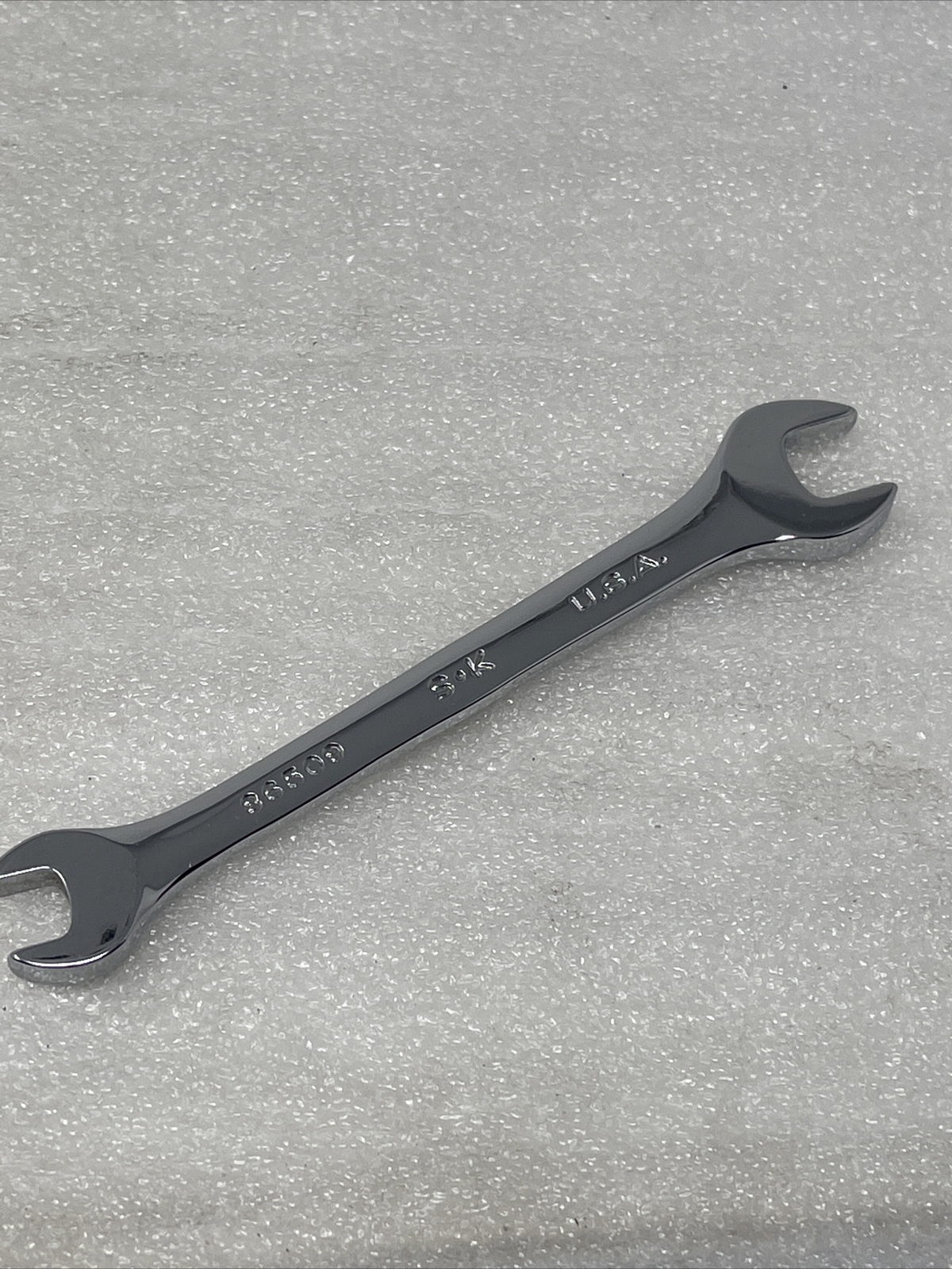9mm x 11mm SK TOOLS 86509 Metric Open End Wrench, Full Polished, USA Made, New