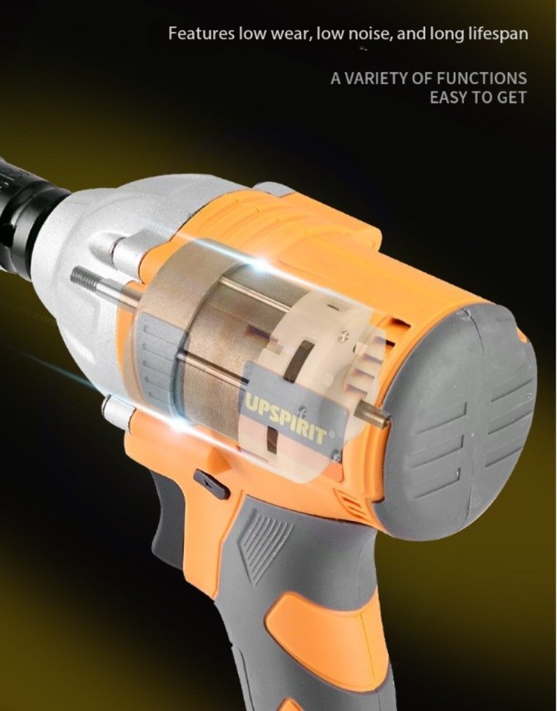 Brushless Electric Charging Wrench Impact Wrench Auto Repair Tool Socket Set