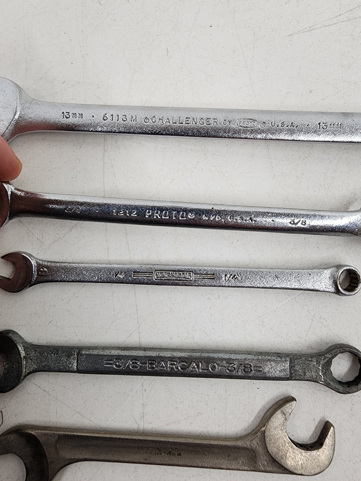 USA Made Wrenches Various Brands And Sizes Metric Standard Lot Of 13