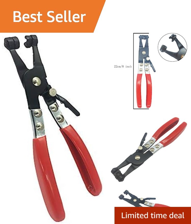 Professional Hose Clamp Pliers with Swivel Tip – Heavy-Duty Carbon Steel Tool
