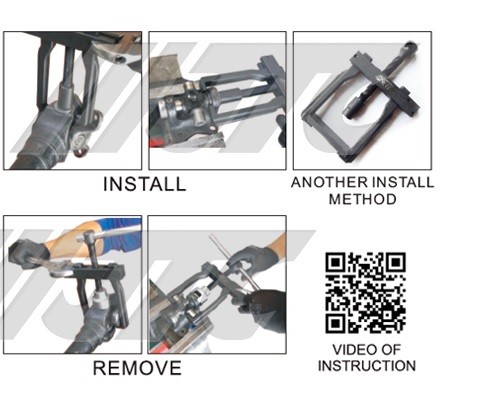 TOYOTA …UNIVERSAL JOINT INSTALLER / REMOVER ( MID. TRUCK ), JTC TOOLS # 4116