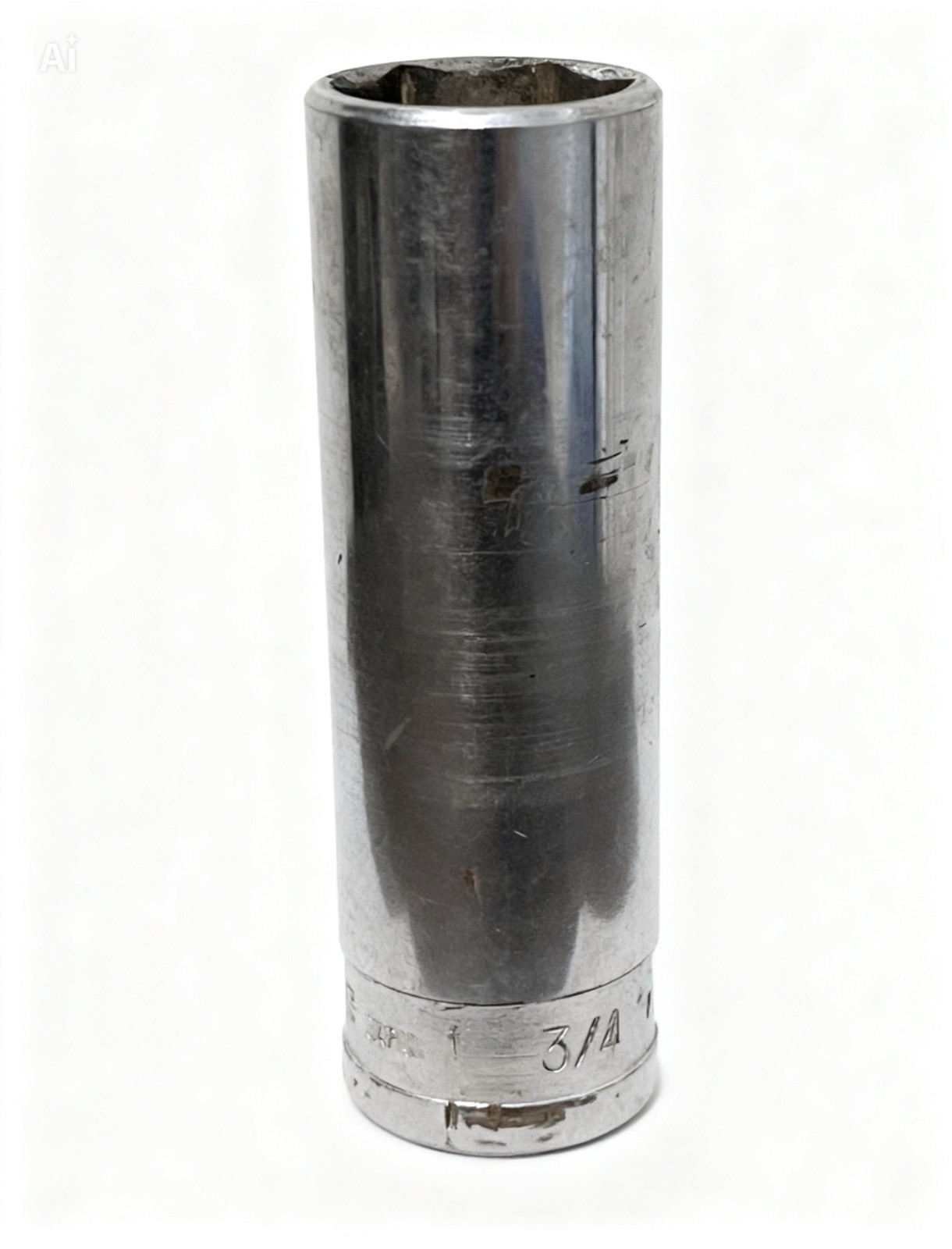 PM-Great Neck-Crescent Chrome Impact Socket Tool USA Mixed Sizes SAE METRIC LOT