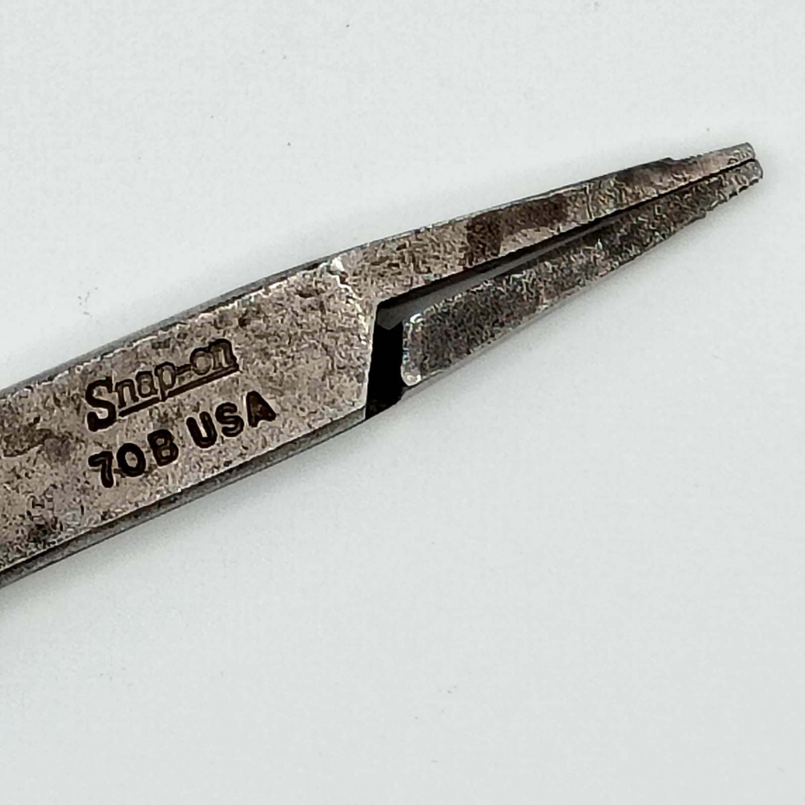 Vintage Snap On 70B-9″ External Straight Tip Spring Loaded Snap Ring Pliers USA
