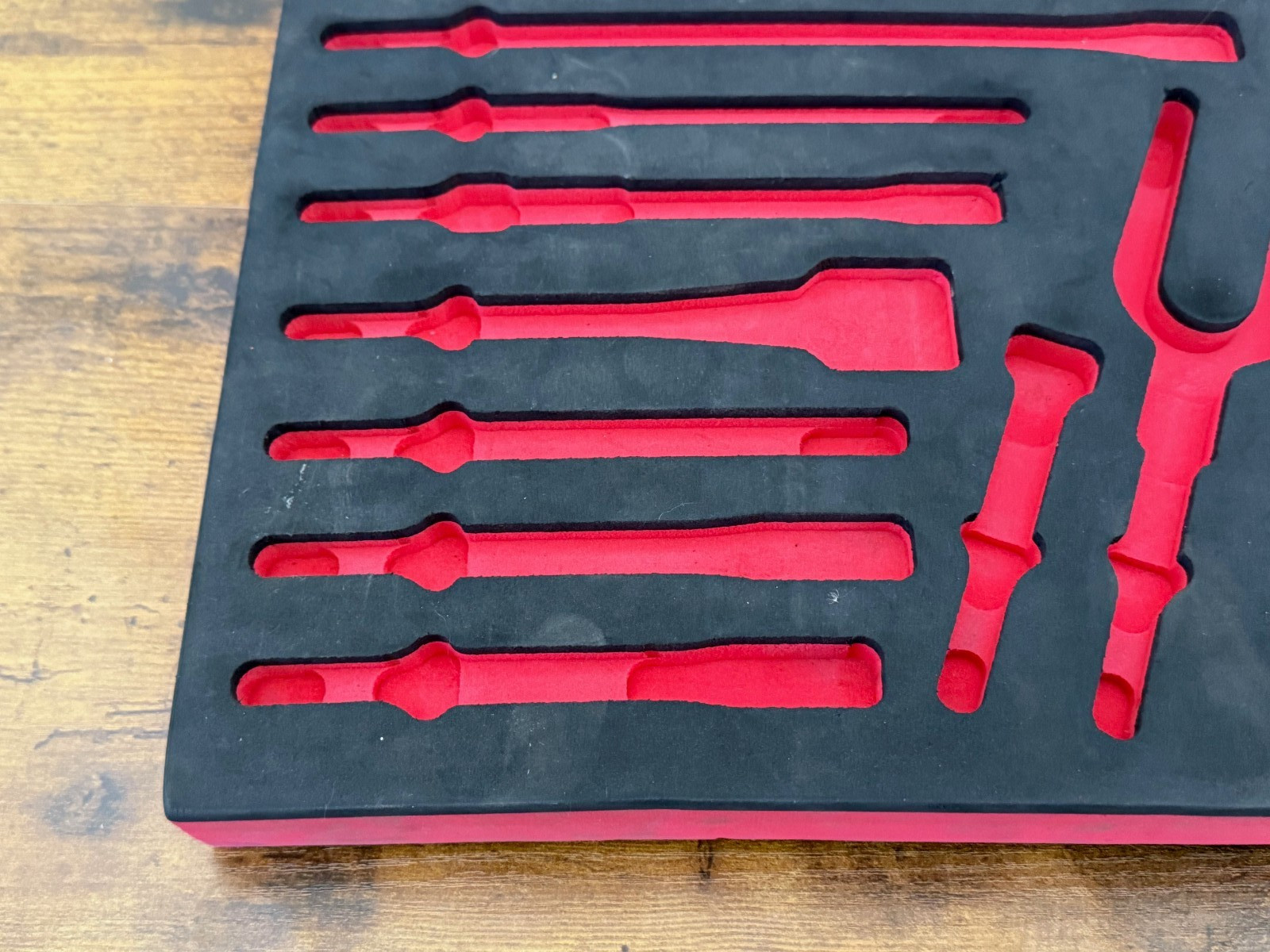 Snap-On Tools NEW RED Foam Organizer Tray ONLY For PHG1020BKFR Air Hammer Bits