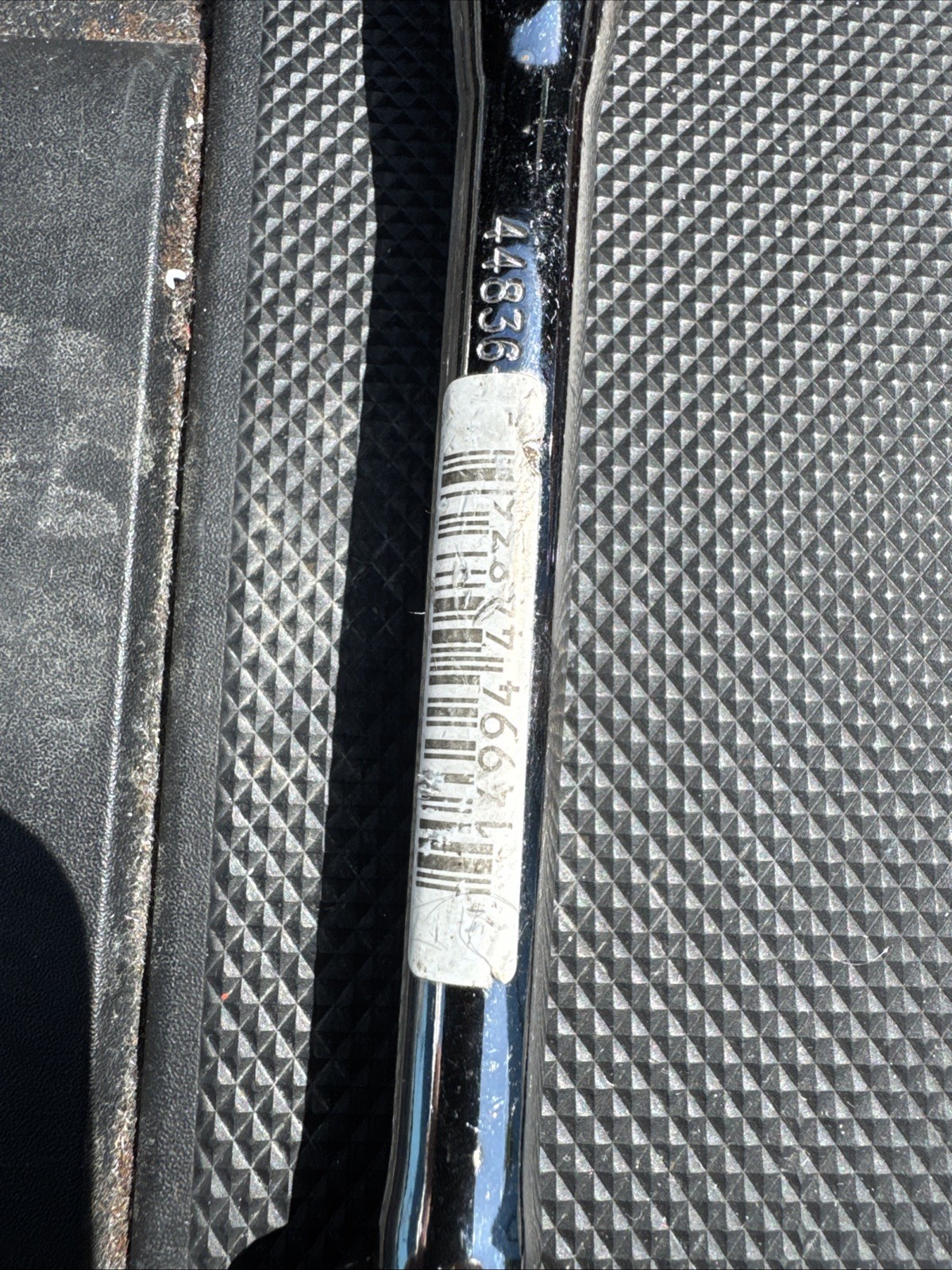 Sears Craftsman 12″ Flex Head Ratchet 3/8″ Drive Black 44836 Stickered USA Nos
