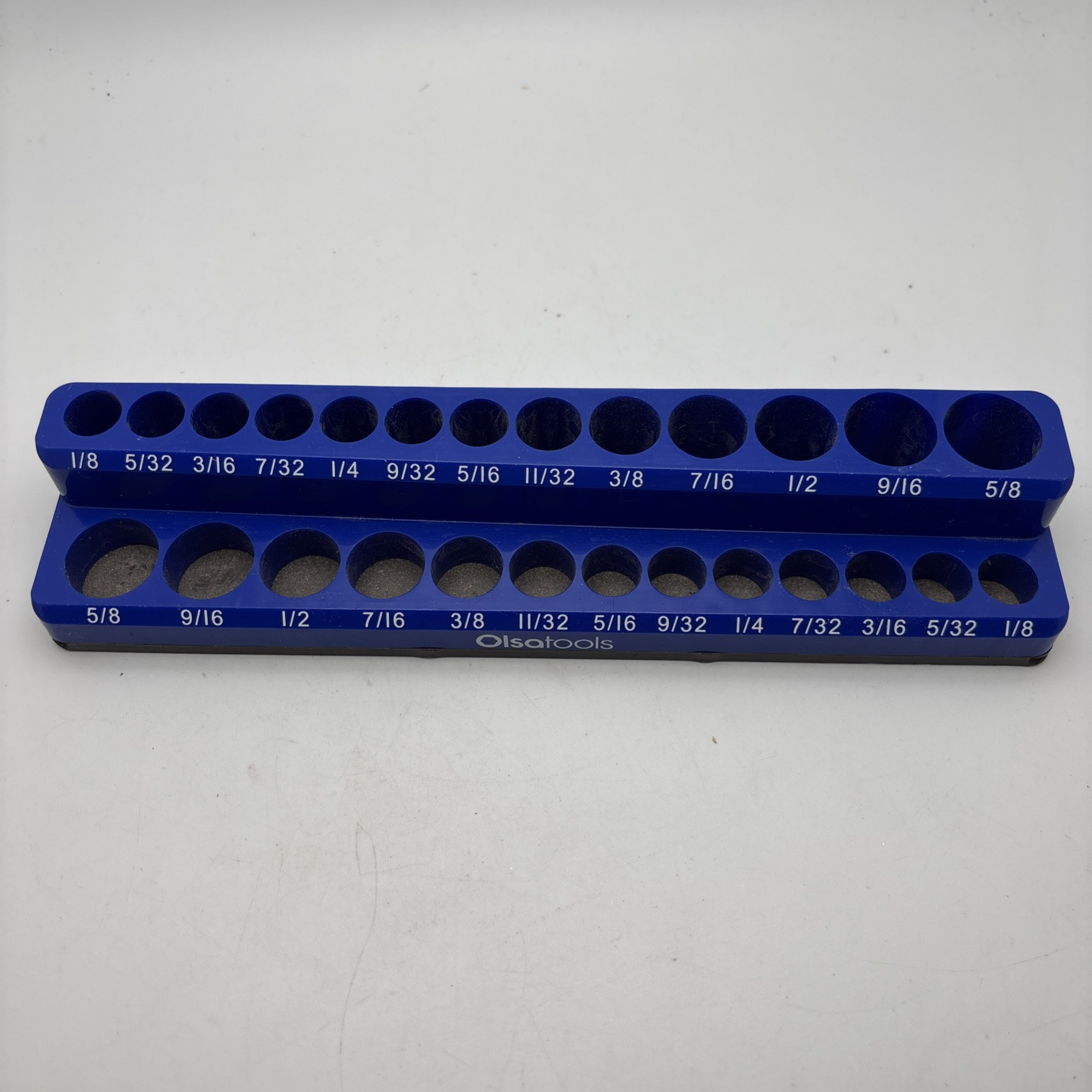 OLSA-TOOLS® MAGNETIC TOOLBOX SOCKET HOLDER BLUE