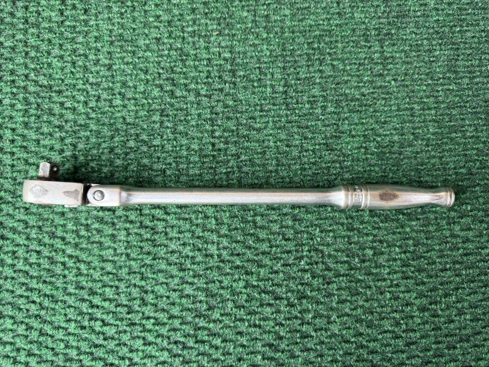 Snap On 3/8 Drive 11-1/4” Long Handle Flex Head Ratchet F731 & Breaker Bar F10LB