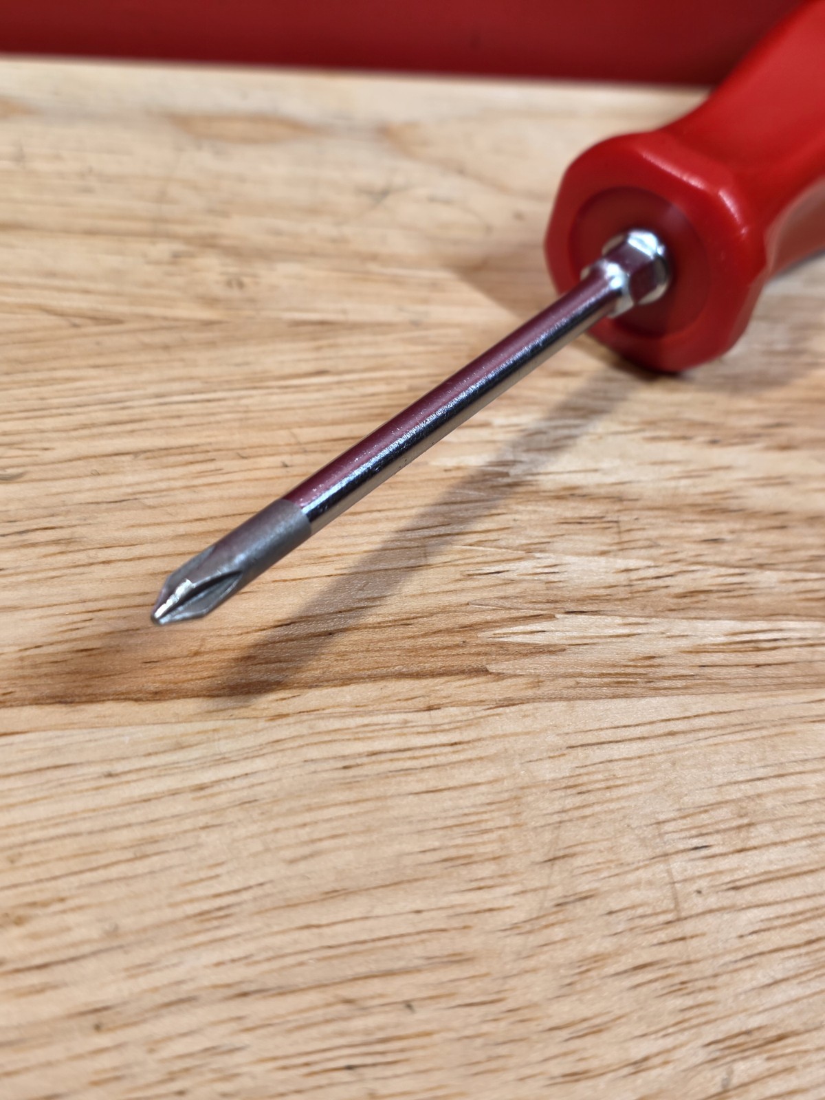 Snap-on Tools SDDP31 Red 3″ Length Shank 6.5″ OAL #1 Phillips Light Use