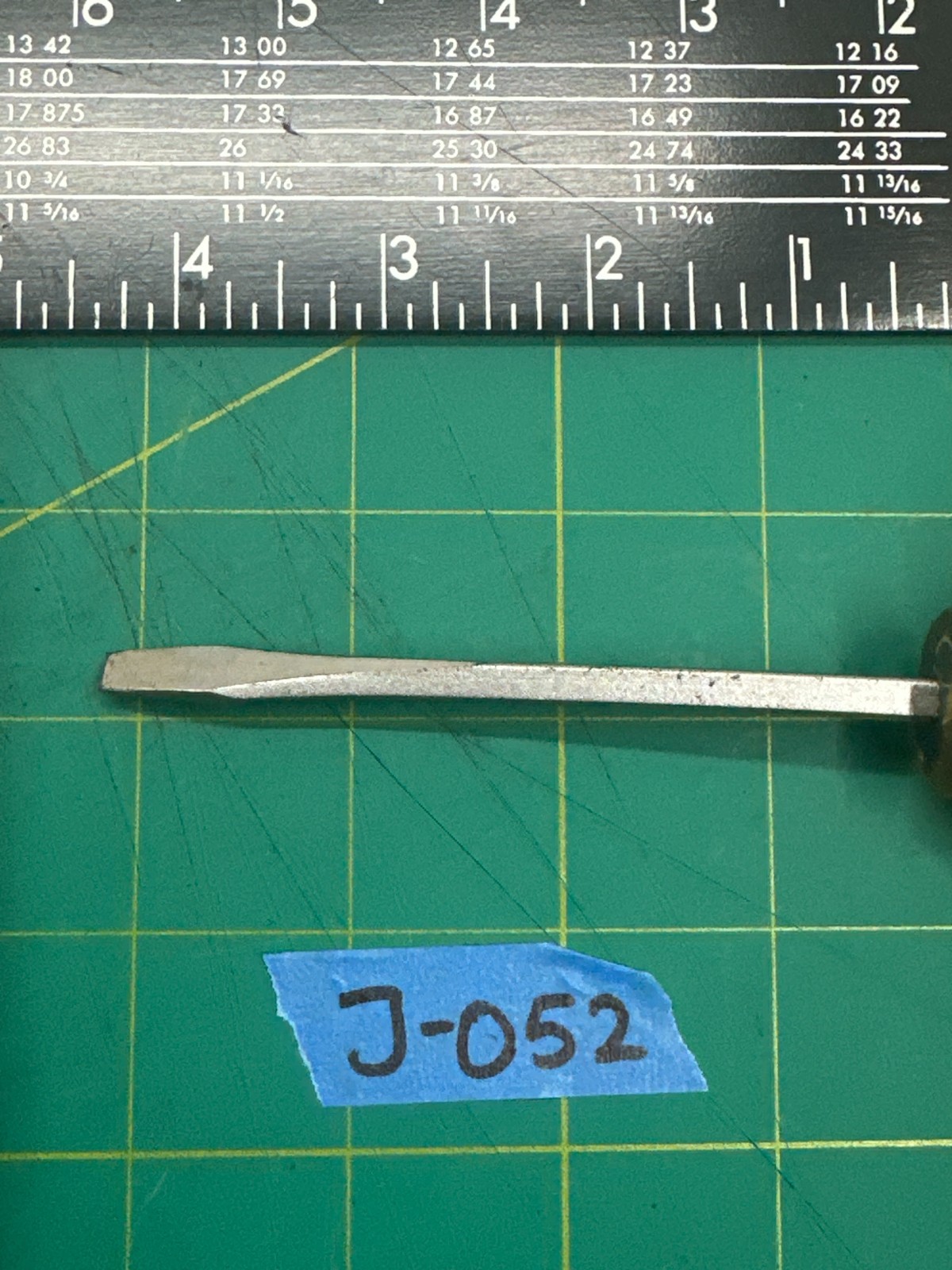 Vintage 7.75″ Craftsman No. 41581 Slotted Flathead Screwdriver, Made in USA