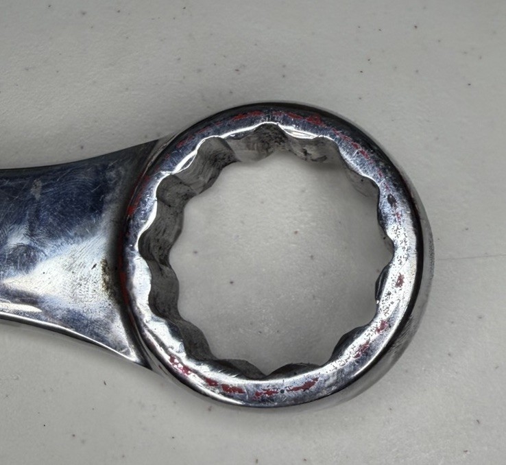 Vulcan 1-1/2” Combination Wrench Jumbo Chrome Vanadium Polished V Groove