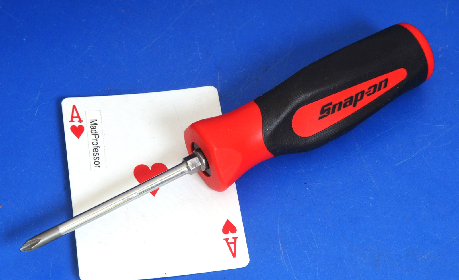 Snap-on 7″ Red Instinct Soft Grip #1 Phillips Head Screwdriver SGDP31IRBR NEW