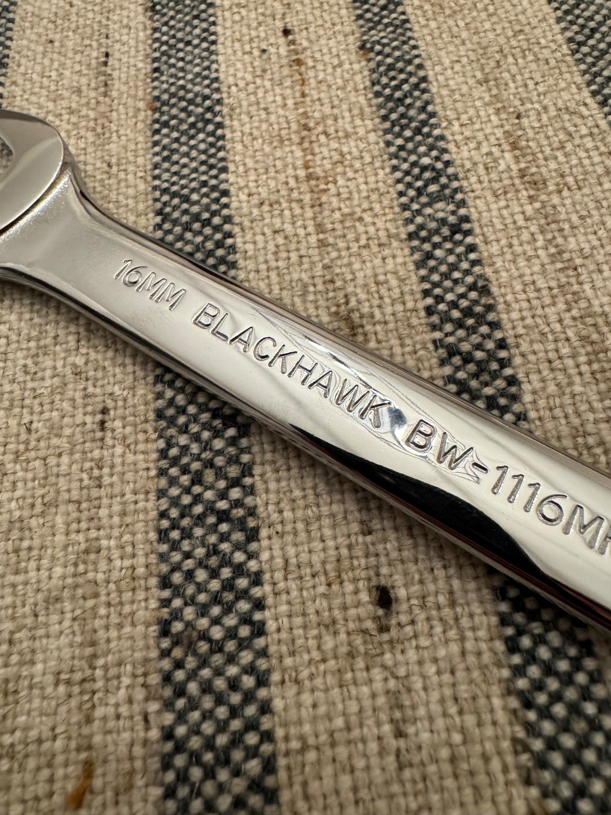 Blackhawk Proto BW-1116MFP 16mm Combination Wrench 12pt Full Polish USA NOS