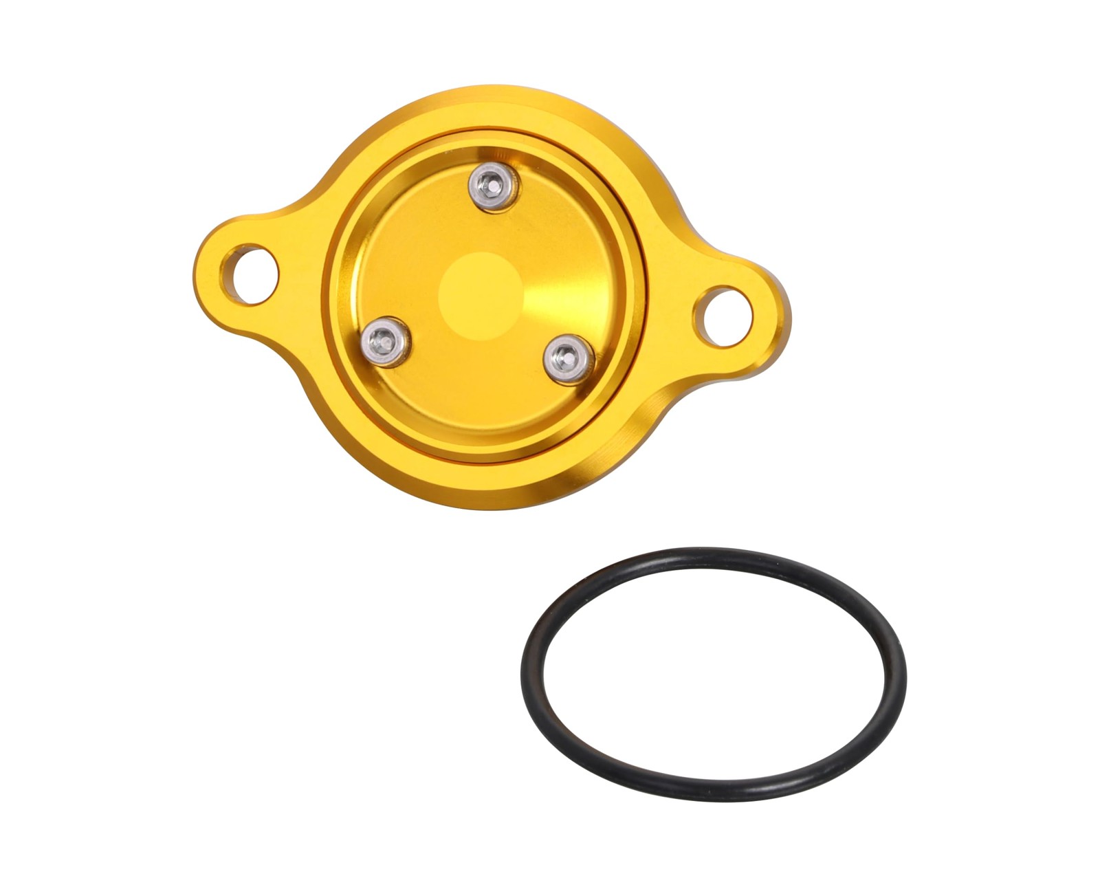 KITACO Mag Oil Filter Cover, Honda Type 1 (Gold), for CT125 Hunter Cub (JA65), M