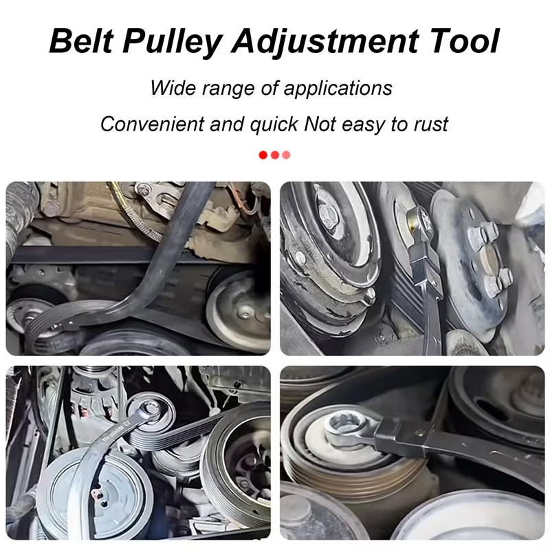 15pcs Universal Auxiliary Idler Belt Tensioner Pulley Removal Tool Kit
