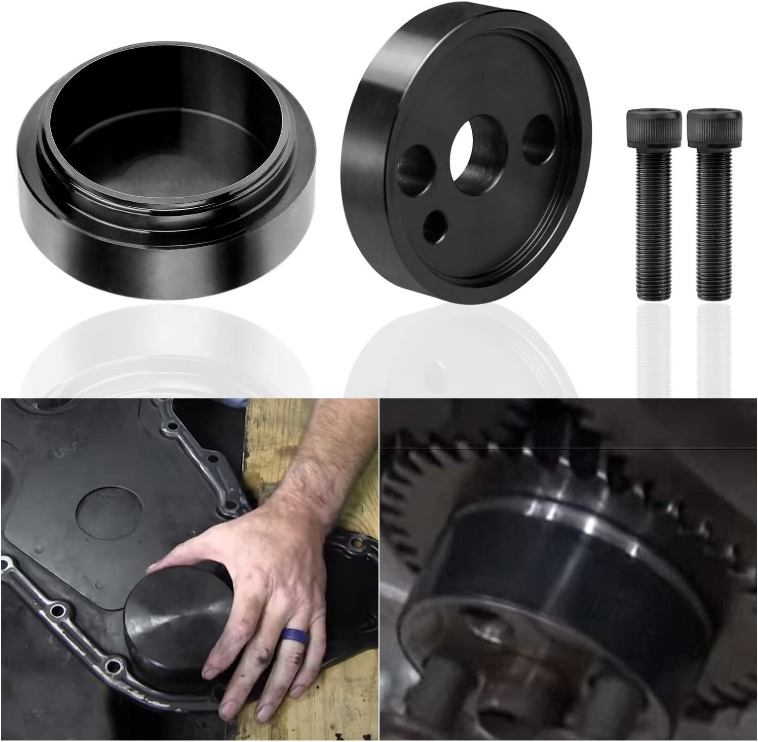1338 Front Cover Crankshaft Seal & 5046 Wear Sleeve Installer for Cummins 3.9L