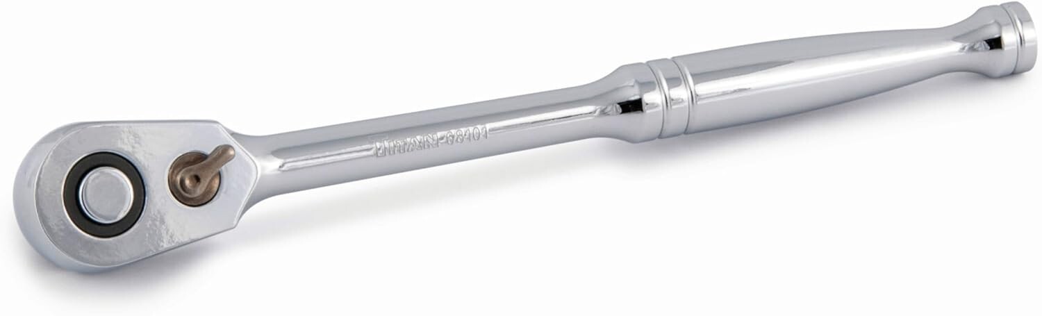Titan Tools 68101 3/8″ 72 Tooth Push Button Teardrop Ratchet