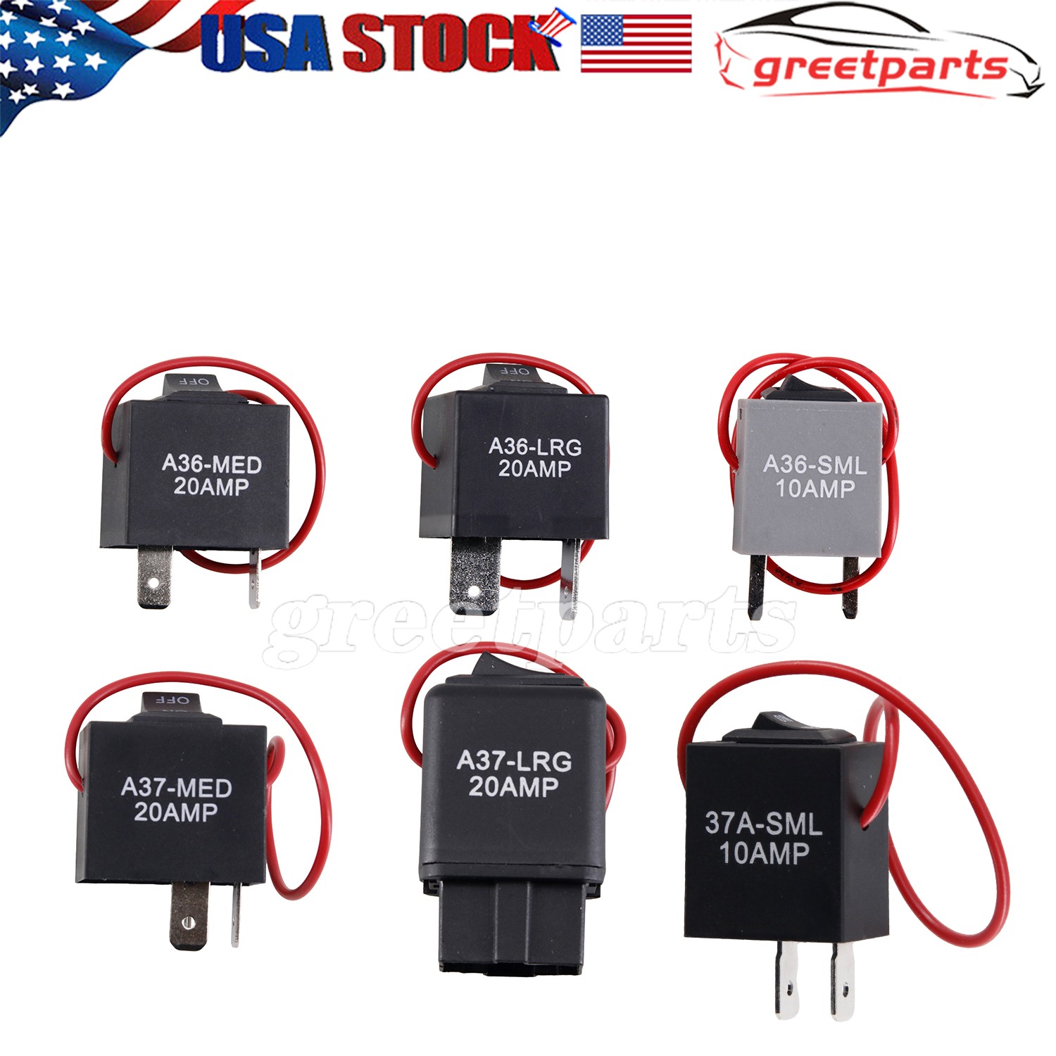 Relay Bypass Switch & Diagnostic Tester 9038A Tester Kit with Amp Loop 6-Pack