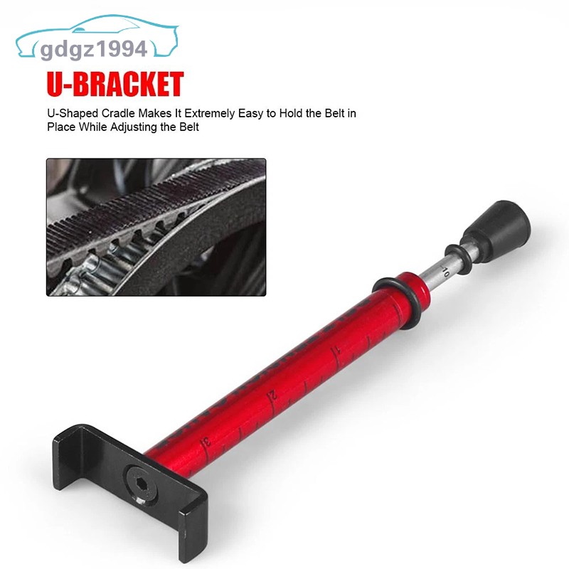 Belt Tension Gauge Tool Adjustable 10Lb Universal Gauge After Belt Replacement