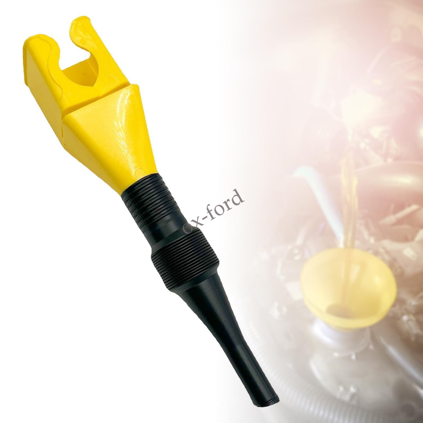 1× Retractable Fuel Funnel Filling Transfer Tool Multipurpose Universal Portable