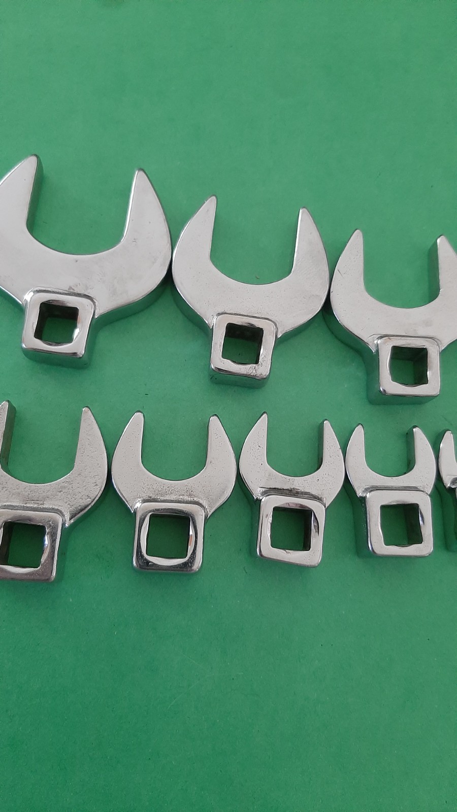 Craftsman USA 3/8″ Drive SAE 10pc 3/8″ to 1″ (no 15/16) Crow Foot Wrench Set