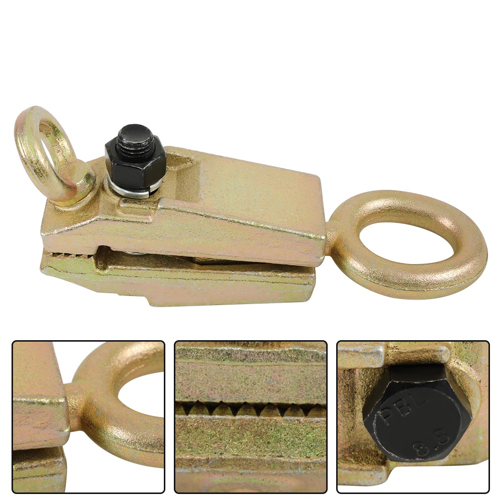 LABLT 2× Frame Back Self-Tightening Grips Auto Body Repair Pull Clamp Tool 5 Ton