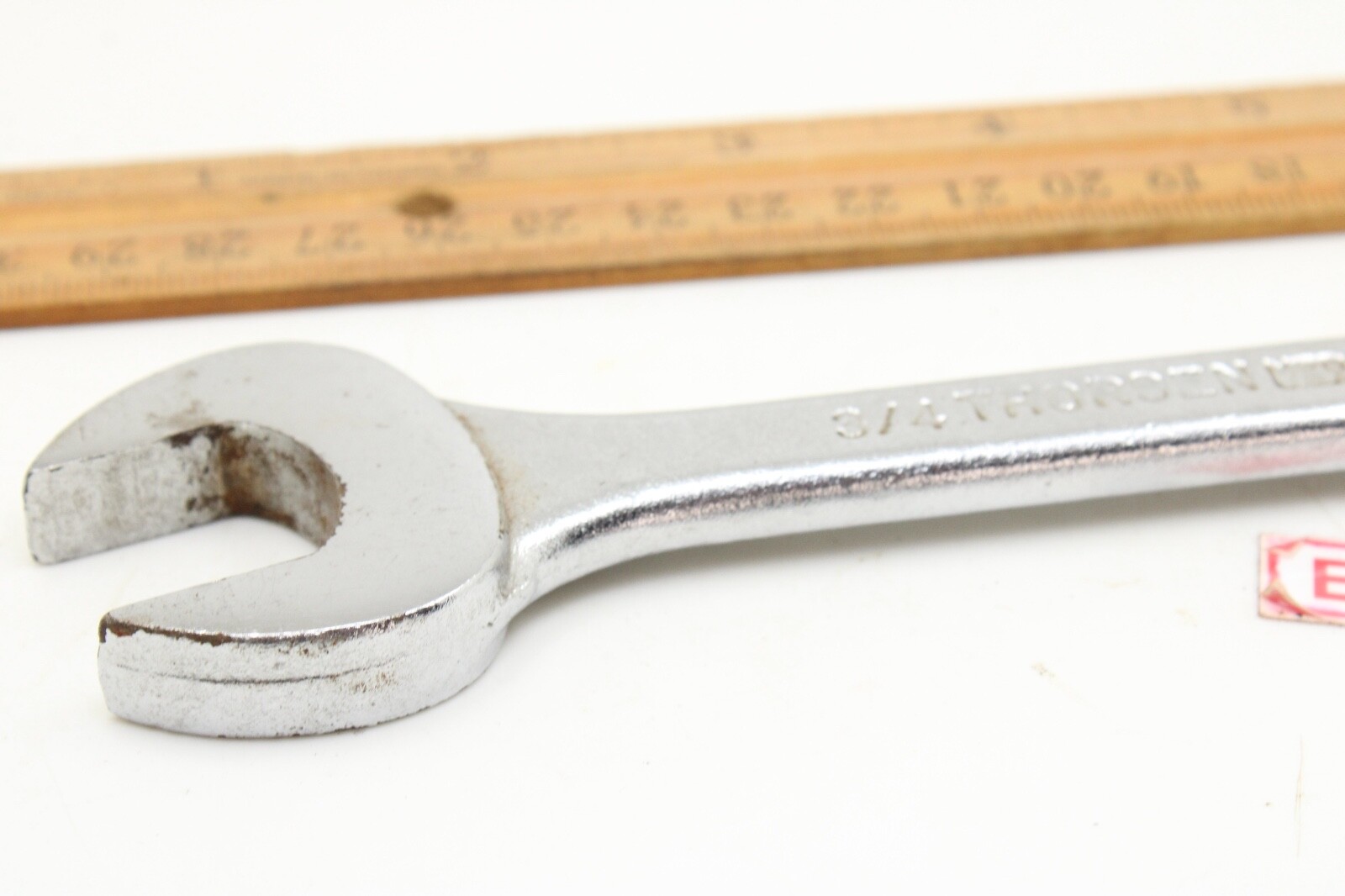 Thorsen 2024 3/4″ 12 Point SAE Chrome Open/Box End Combination Wrench USA