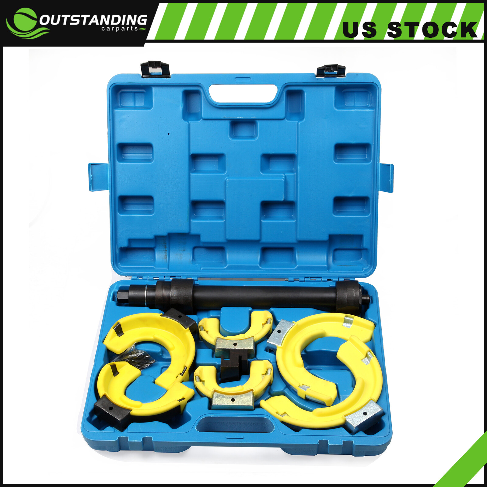 ✅Interchangeable Fork Strut Coil Spring Compressor Extractor Tool Set