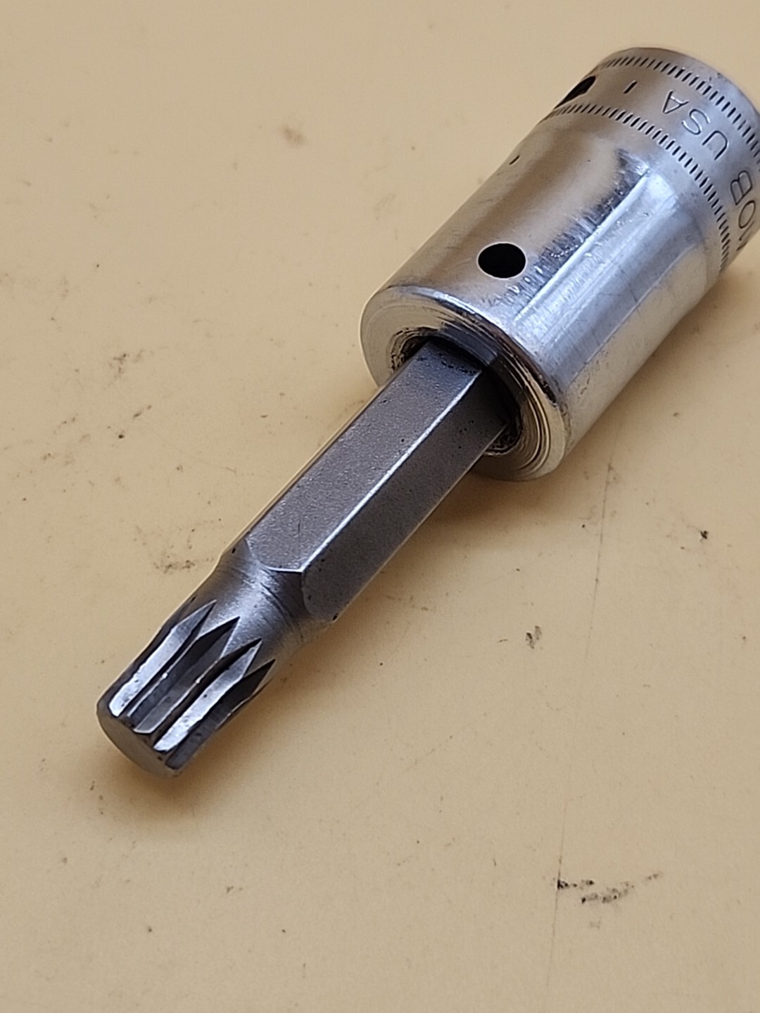 Snap-On Tools STSM10B 1/2″ Drive 10mm Triple Square Socket USA
