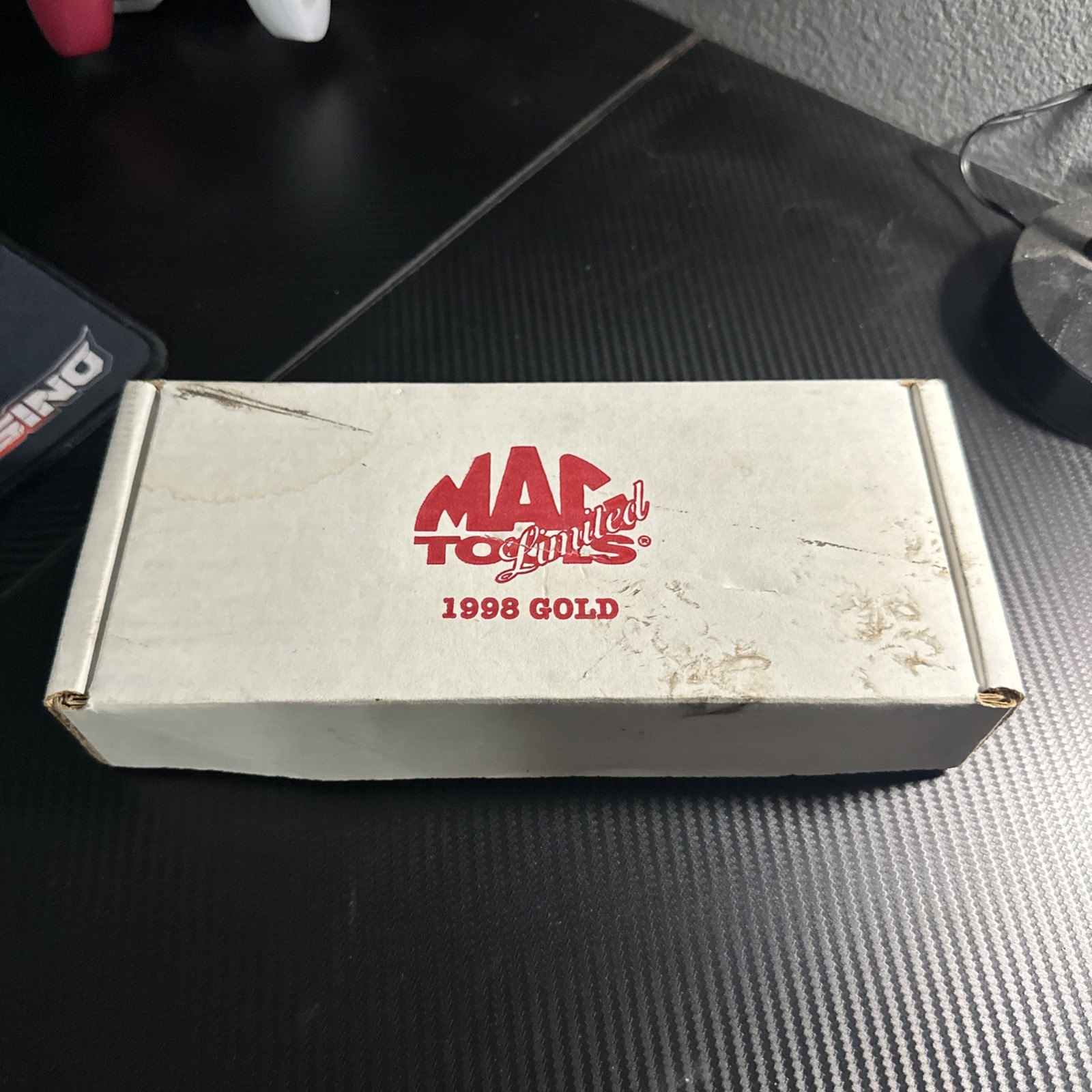 Mac Tools 1998 24K Gold Plated FLATE Nut Line Wrench Set 60th Anniversary #4895