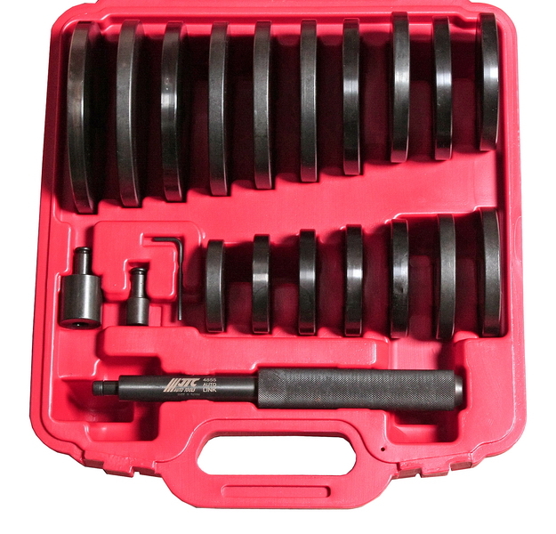 JTC EXTRA LARGE CUSTOM BUILT BUSH / BEARING / SEAL DRIVER SET, JTC Tools # 4855